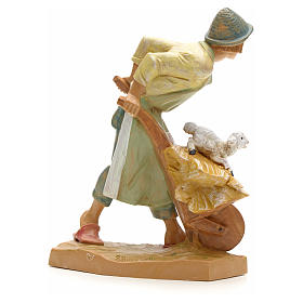 Pastorello con carriola 19 cm Fontanini