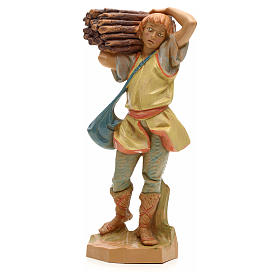 Pasterz z drewnem 19 cm Fontanini