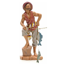 Krippenfiguren: Angler Weihnachtskrippe Fontanini 19 cm Krippenfiguren: Angler Weihnachtskrippe Fontanini 19 cm