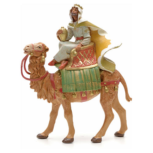 Rei mouro com camelo 12 cm Fontanini 1