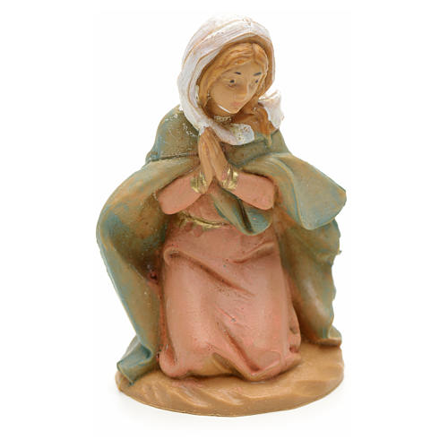 Virgem Maria em adoração 6,5 cm Fontanini 1