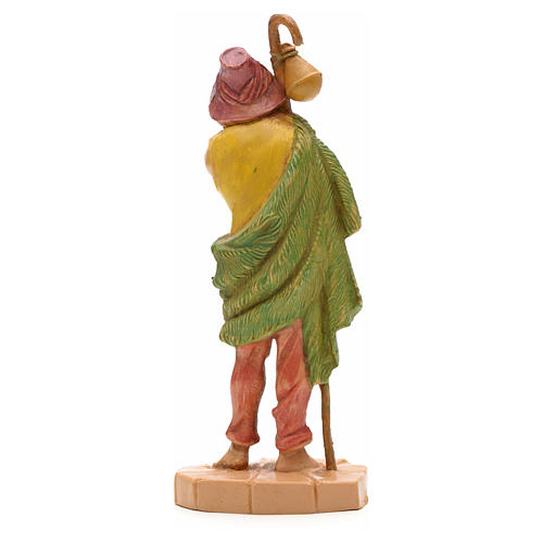 Vieil homme avec bâton crèche Fontanini 12 cm 2