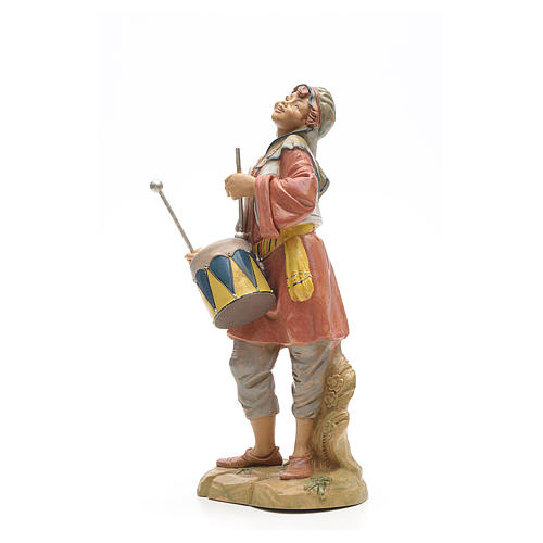 Pasterz z bębenkiem Fontanini 30 cm 2