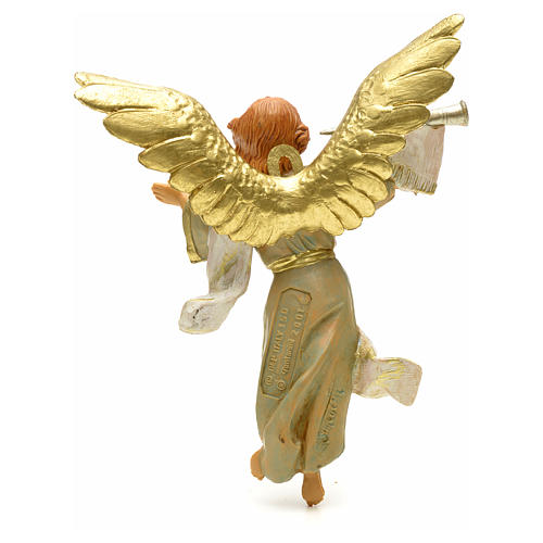 Krippenfigur Engel mit Trompete 12 cm Fontanini 2