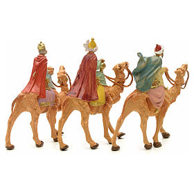 Tres Reyes Magos en camello 6,5 cm Fontanini