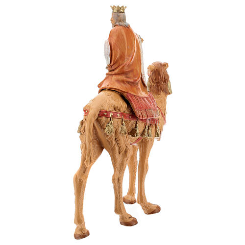 Figur weisser heiliger König auf Kamel 19 cm Fontanini 5