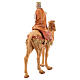 Roi Mage blanc sur chameau crèche Fontanini 19 cm s5