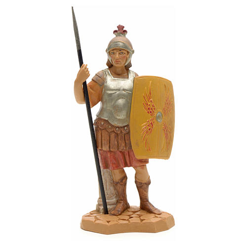 Soldado romano com escudo 12 cm Fontanini 1