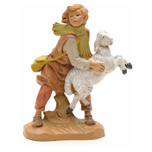 Chłopiec z owieczką 12 cm Fontanini 1