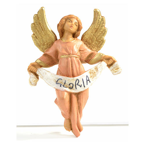 Anioł Gloria różowy 6.5 cm Fontanini 1