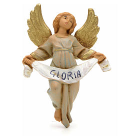 Anioł Gloria błękitny 6.5 cm Fontanini
