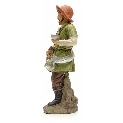 Wayfarer figurine in resin for nativities of 20cm 2