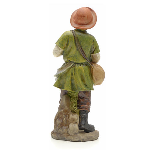 Wayfarer figurine in resin for nativities of 20cm 3