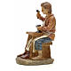 Shoemaker figurine in resin for nativities of 20cm s2
