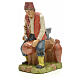Man making pans figurine in resin for nativities of 20cm s1