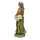 Woman with fruit basket figurine in resin for nativities of 20cm s2
