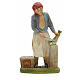 Nativity figurine, fishmonger 20cm resin s1