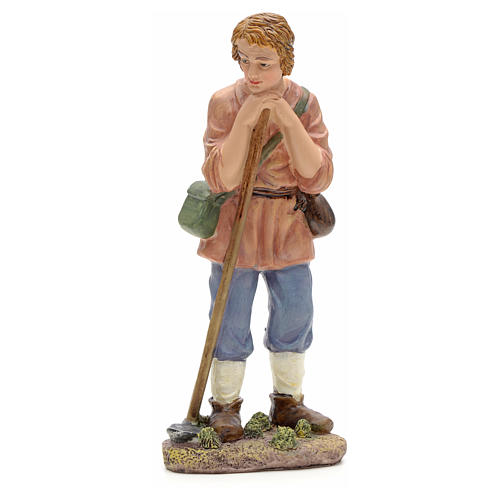 Nativity figurine, farmer with hoe 21cm 1