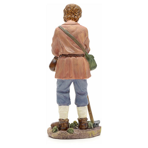 Nativity figurine, farmer with hoe 21cm 3