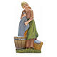 Woman washing clothes figurine in resin for nativities of 21cm s1