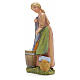 Woman washing clothes figurine in resin for nativities of 21cm s2