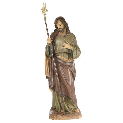 Nativity figurine wood pulp, Saint Joseph, 160cm (elegant dec.) 1