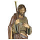 Nativity figurine wood pulp, Saint Joseph, 160cm (elegant dec.) s7