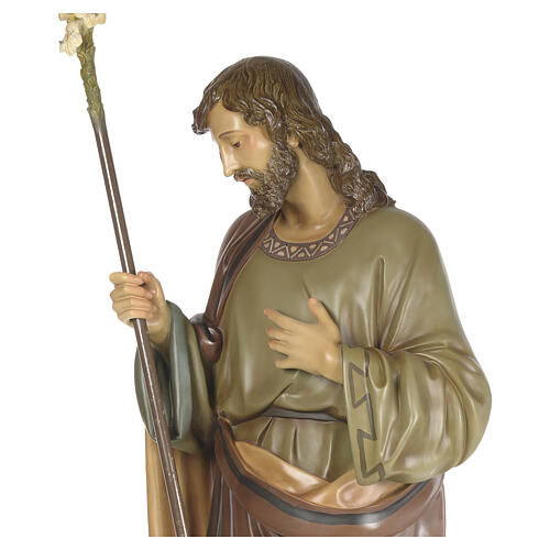 Saint Joseph 160cm pâte à bois finition élégante 6