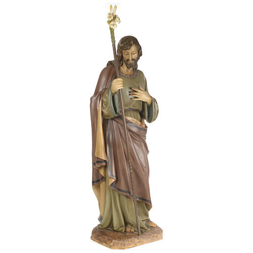 Nativity figurine wood pulp, Saint Joseph, 160cm (elegant dec.) 5