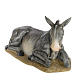 Nativity figurine, donkey, wood pulp, 160cm (elegant decor.) s2