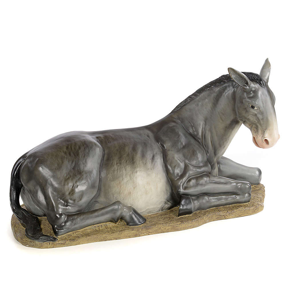 nativity donkey figurine