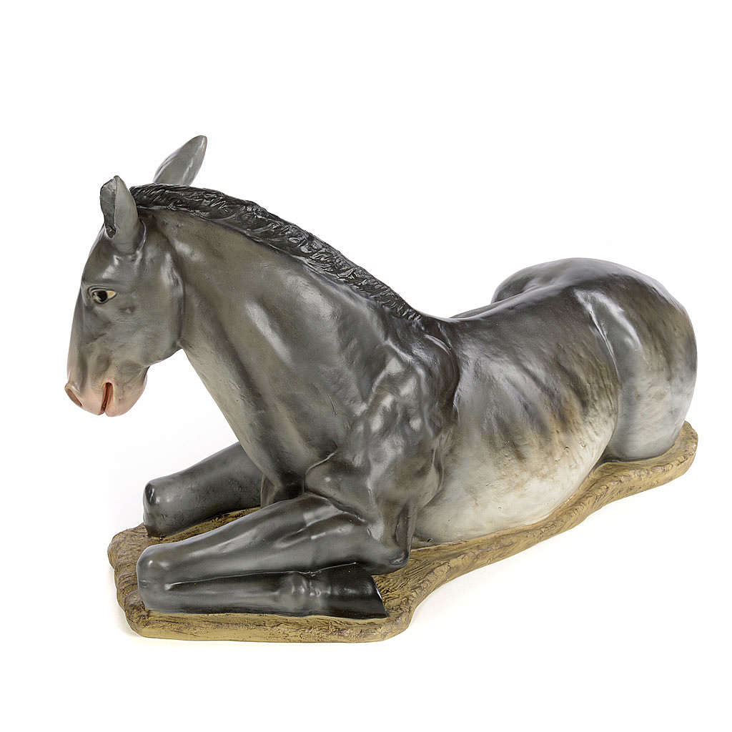 nativity donkey figurine