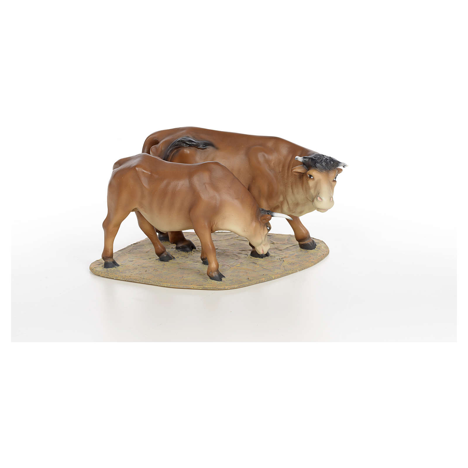 cow and calf figurine
