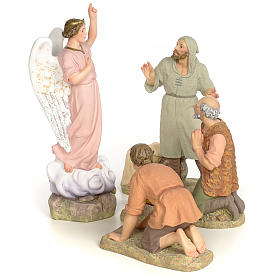 Nativity figurine wood pulp, Annunciation, 30cm (fine dec.)