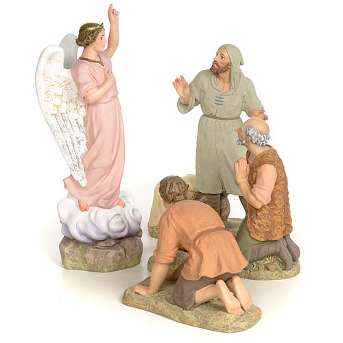 Nativity figurine wood pulp, Annunciation, 30cm (fine dec.) 1