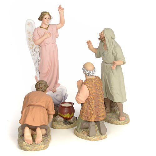 Nativity figurine wood pulp, Annunciation, 30cm (fine dec.) 2