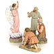Nativity figurine wood pulp, Annunciation, 30cm (fine dec.) s1