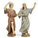Nativity figurine, couple of dancers, 30cm (antique decoration) s1