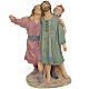 Nativity figurine, group of 3 shepherds, 30cm (fine decoration) s1