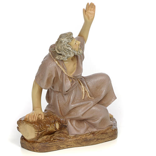 Nativity figurine, astonished man, 20cm (antique decoration) 2