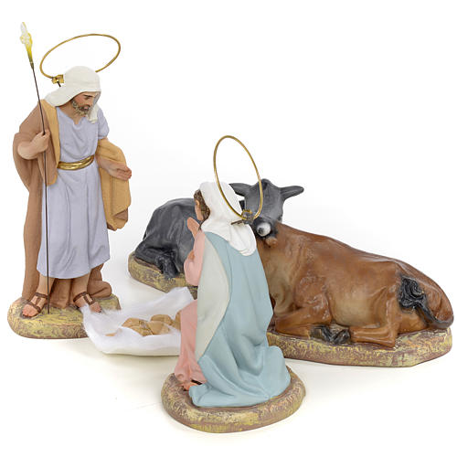Nativity with 5 pieces, 15cm (fine decoration) 2
