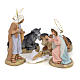 Nativity with 5 pieces, 15cm (fine decoration) s1