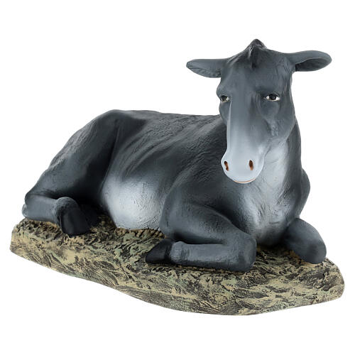 Nativity scene in wood pulp, 40cm (fine decoration) 18