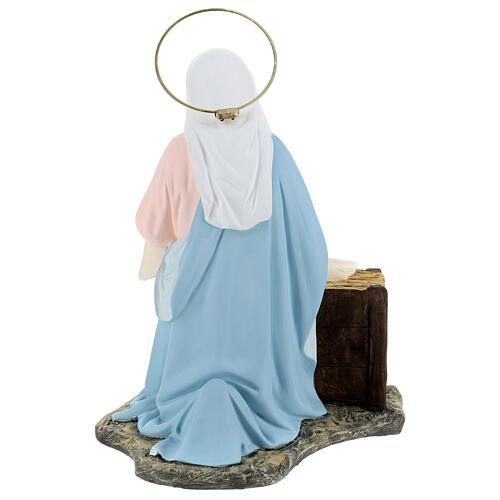 Natividad 40 cm pasta de madera dec. fina 13
