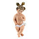 Natividad 40 cm pasta de madera dec. fina s3