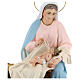 Natividad 40 cm pasta de madera dec. fina s4