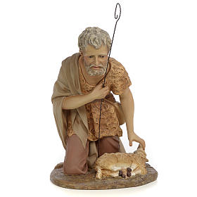 Pastor adoração 50 cm pasta de madeira acab. antiquado