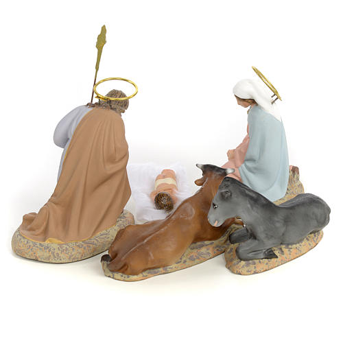 Nativity with 5 pieces, 40cm (fine decoration) 3