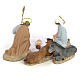 Nativity with 5 pieces, 40cm (fine decoration) s3