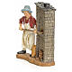 Boulanger en résine crèche 20 cm s2